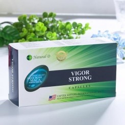 Natural-D VIGOR STRONG CAPSULES 虎威力II軟膠囊 (盒裝/每粒1480mg/30粒)