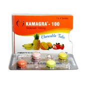 Kamagra 4顆裝 水果味威爾鋼 可直接咬碎吞服 Viagra (Sildenafil 100mg) 價錢 便宜