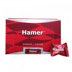 汗馬糖 Hamer candy 汗馬人參咖啡糖 一盒30粒