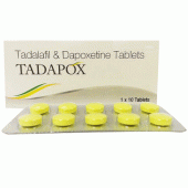 Tadapox 80mg 10顆裝 超級犀利士=犀利士(Tadalafil 20mg)+達泊西丁(Dapoxetine 60mg) 便宜 硬 持久