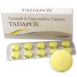 Tadapox 80mg 10顆裝 超級犀利士=犀利士(Tadalafil 20mg)+達泊西丁(Dapoxetine 60mg) 便宜 硬 持久